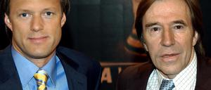 Günter Netzer und Gerhard Delling