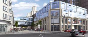 Der geplante Karstadt.
