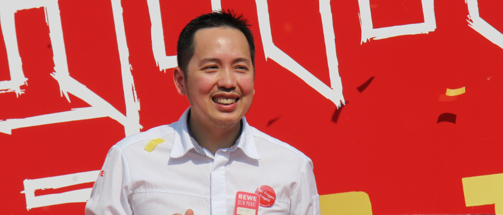 Applaus für Herrn Viet Nguyen Duc.