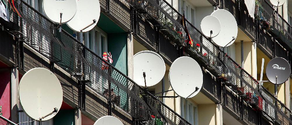 Satellitenschüsseln