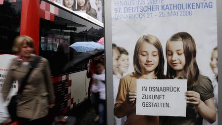Vorbereitungen fuer Katholikentag