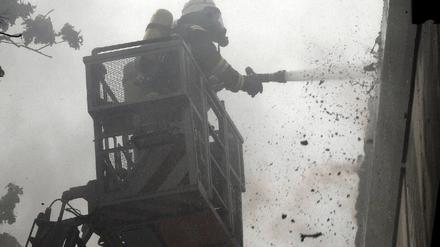 Altenheim in Flammen