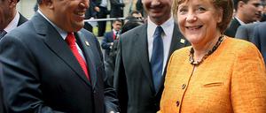 Chavez und Merkel