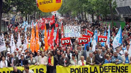 Frankreich Streik