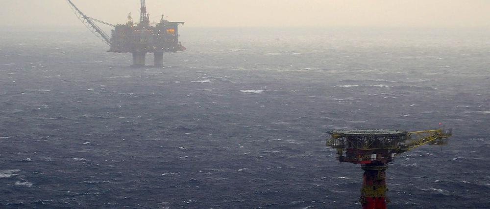 Bohrinsel Statfjord A