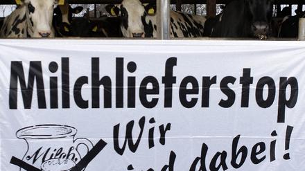 Milch-Boykott