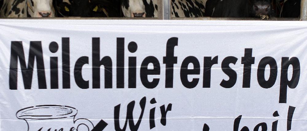 Milch-Boykott