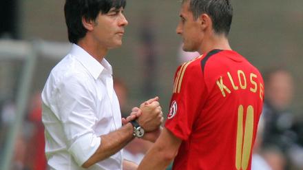 Jogi Löw und Miro Klose