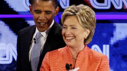 Obama und Clinton