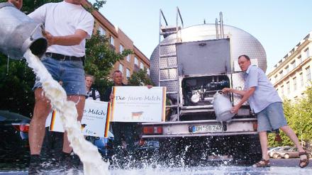 Milchstreik