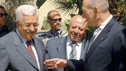 Abbas und Olmert
