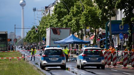 Hier, auf der Frankfurter Allee, passierte der tödliche Unfall.