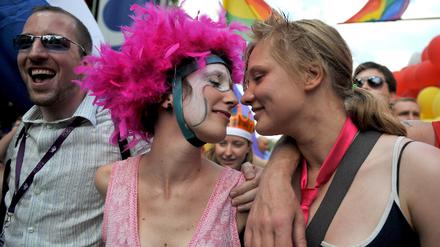 Homosexuellen-Demo Warschau