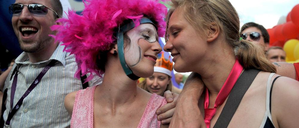 Homosexuellen-Demo Warschau