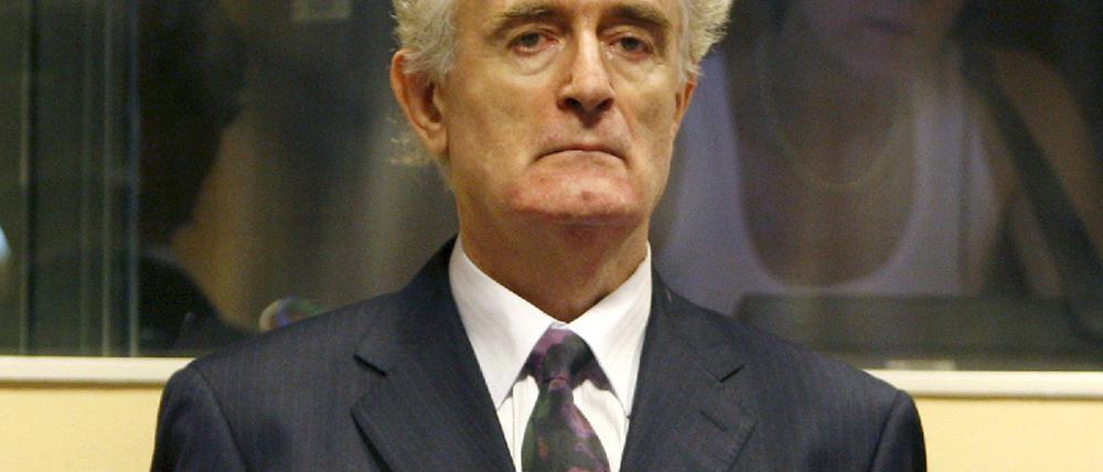 Karadzic ohne Bart