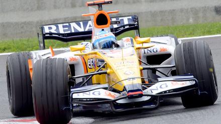 Fernando Alonso beim Freien Training