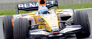 Fernando Alonso beim Freien Training