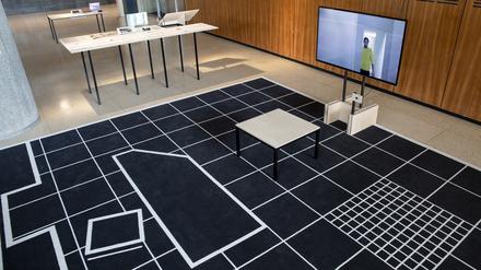 „Investigative Commons“: Blick in die Ausstellung