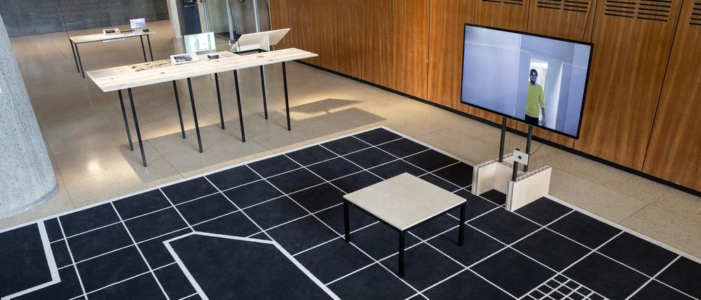 „Investigative Commons“: Blick in die Ausstellung