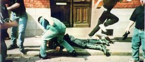 Urteil im Hooligan-Prozeß Tatortfoto