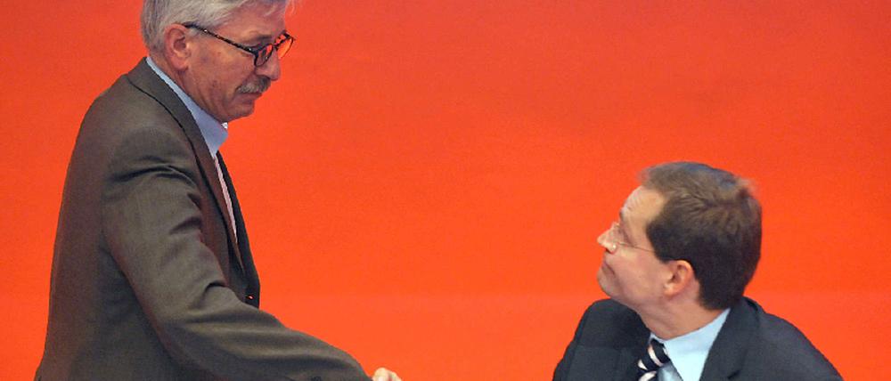 Thilo Sarrazin und Michael Müller