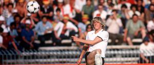 Bernd Schuster bei der EM 1980. Zwei Spiele, ein Titel.
