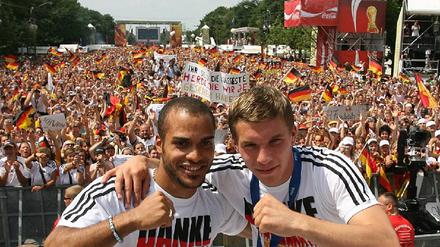 Feiern wie bei der WM