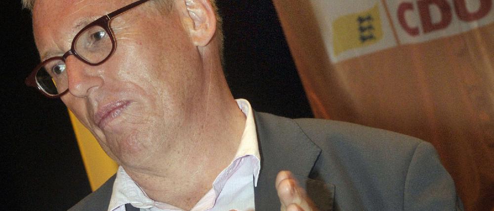 Oswald Metzger ist mit seinem Vorhaben gescheitert