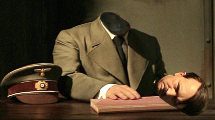 Adolf Hitler im Wachsfigurenkabinett Madame Tussauds in Berlin
