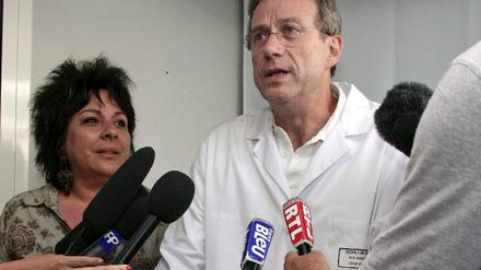 Jolie im Krankenhaus