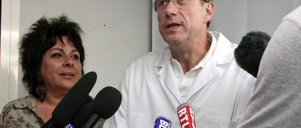 Jolie im Krankenhaus