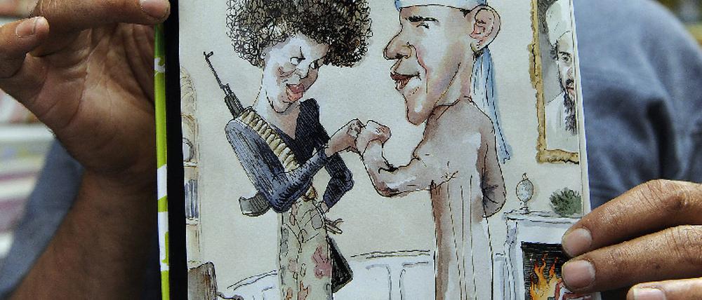 Karikatur Obama