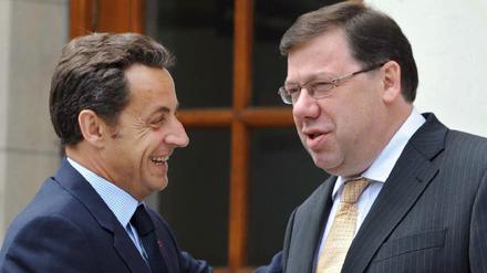 Sarkozy und Cowen