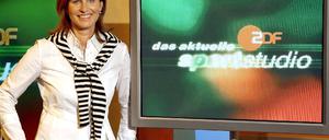 ZDF-Sportstudio Katrin Müller-Hohenstein