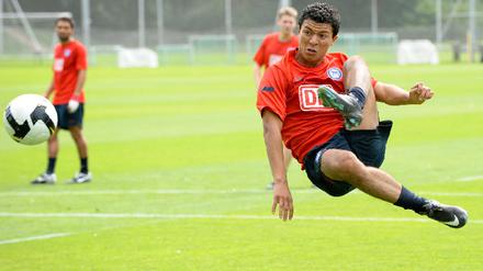 Training Hertha BSC Berlin - Amine Chermiti