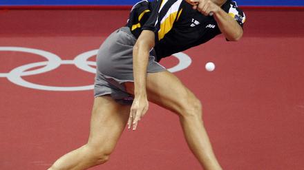 Peking 2008 - Tischtennis Deutschland - Kroatien - Boll