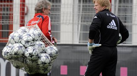 FC Bayern München - Training - Kahn