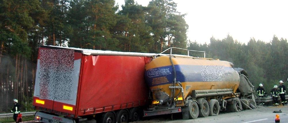 lkw-unfall a9