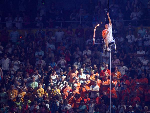 Paralympics - Eröffnungsfeier - Fackelträger