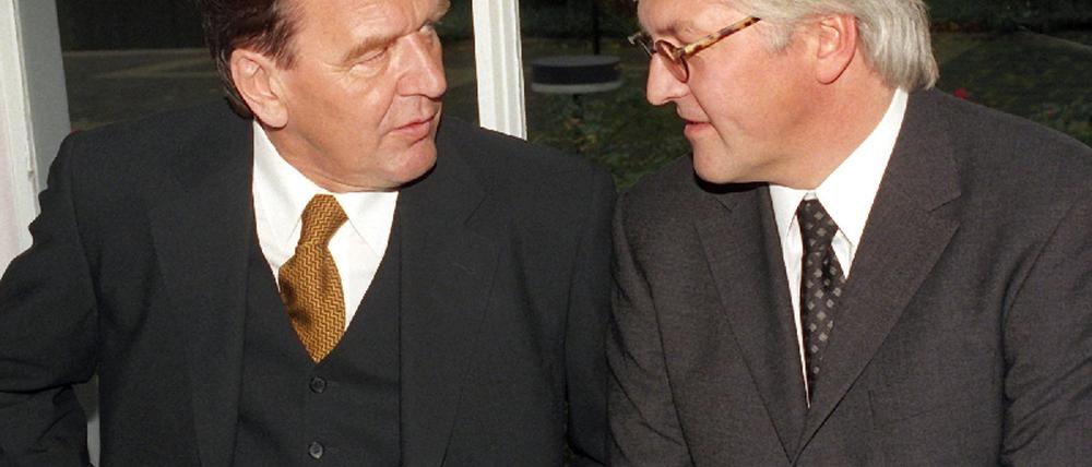 Steinmeier und Schröder