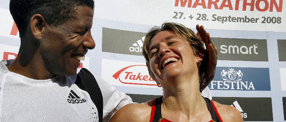 Berlin Marathon - Gebrselassie und Mikitenko gewinnen