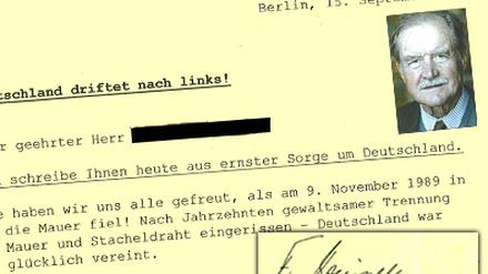 bismarck schreiben