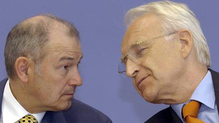Günther Beckstein und Edmund Stoiber