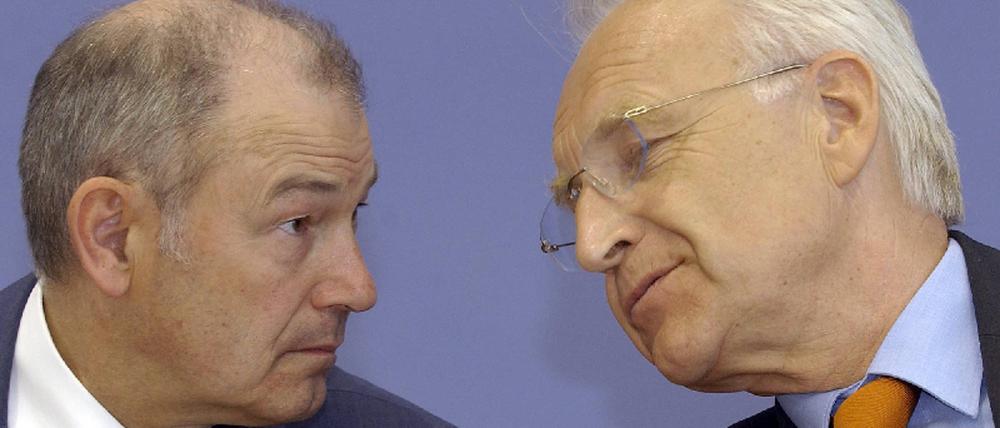 Günther Beckstein und Edmund Stoiber