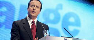 Tory-Parteitag - David Cameron
