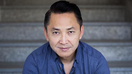 Viet Thanh Nguyen, Vietnamese writer, Suzzara, Italy, 20th October 2018. (Photo by Leonardo Cendamo/Getty Images)