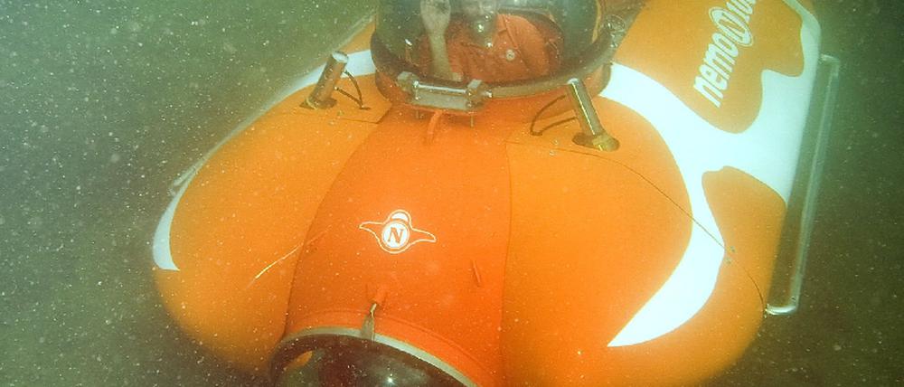U-Boot "Nemo 100" - öffentliche Probefahrt