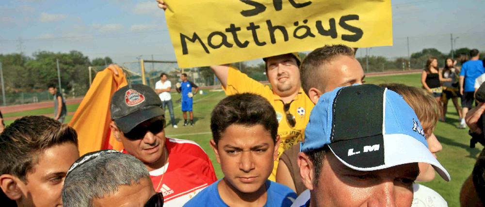 Trainingsauftakt unter Lothar Matthäus in Netanja