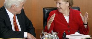 Kabinett - Merkel Steinmeier