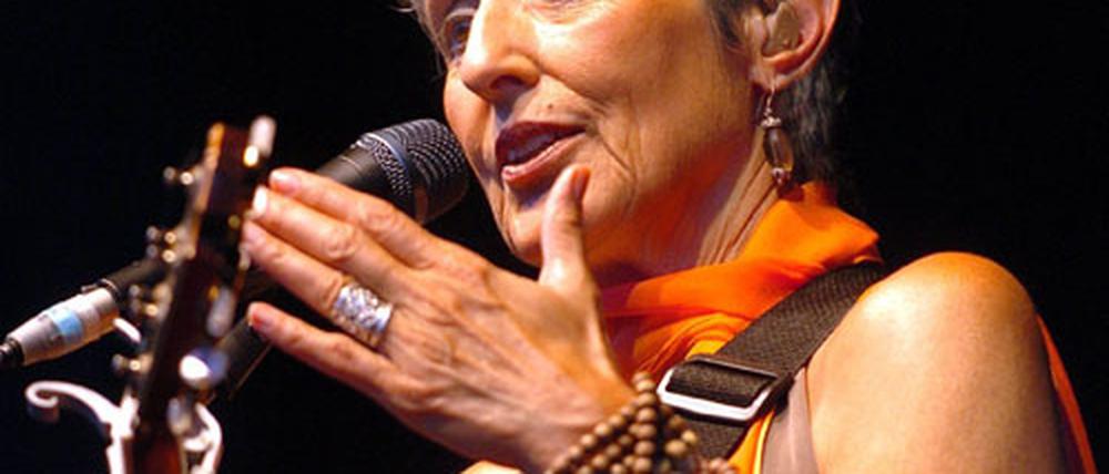 Auftrittsverbot für Joan Baez